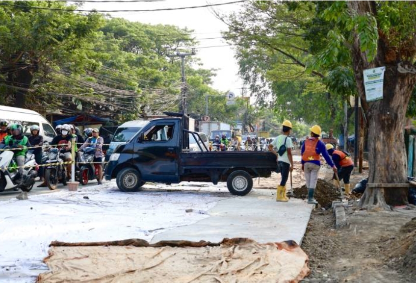 Capai 85 Persen, Perbaikan Ruas Jalan Raya M. Toha Kota Tangerang Segera Rampung