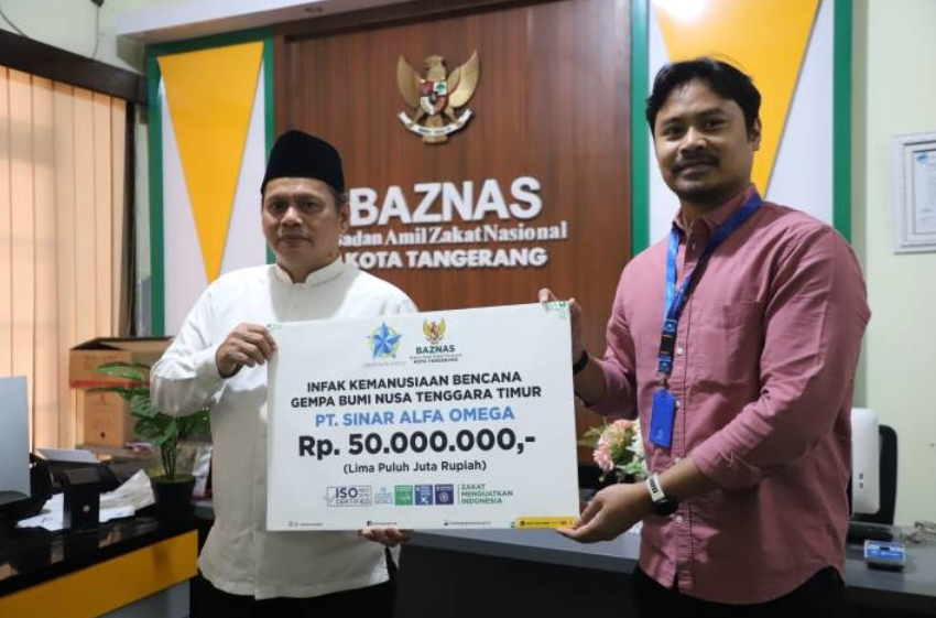 BAZNAS Kota Tangerang Buka Penggalangan Dana untuk Korban Bencana NTT