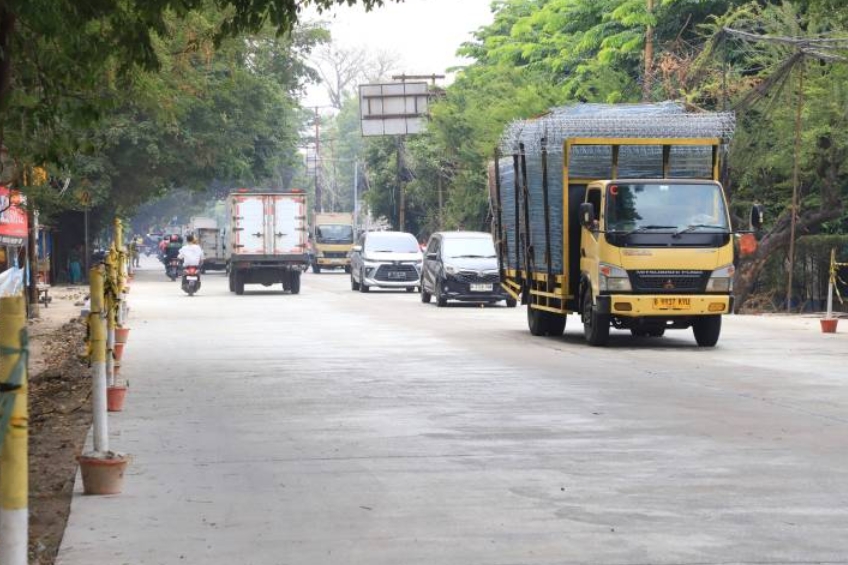 Jalan Raya M. Toha Tuntas Diperbaiki, Warga Kota Tangerang Nikmati Perjalanan Lebih Nyaman
