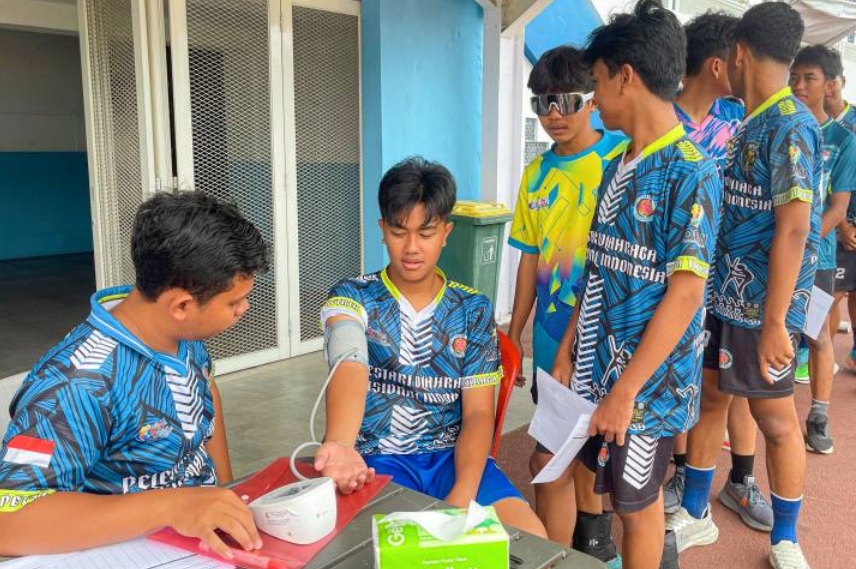 Jelang POTRADDA dan FORPROV Banten 2026, Puluhan Pegiat Olahraga Tradisional Kota Tangerang Jalani Tes Fisik