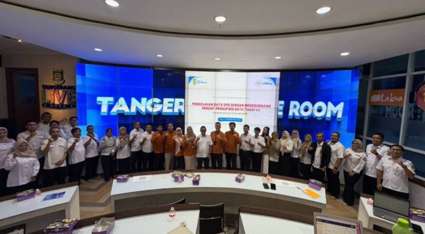 Tingkatkan Kapasitas SDM Aparatur, Diskominfo Kota Tangerang Gelar Pelatihan Perancangan Dashboard Data berbasis Gen AI