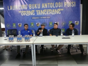 KNPI Kota Tangerang Luncurkan Buku Antologi Puisi Orang Tangerang, Jadi Legacy Pemuda