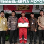 Bantu Pelaku Usaha Bengkel Motor, BAZNAS Kota Tangerang Saluran Bantuan Z-Auto