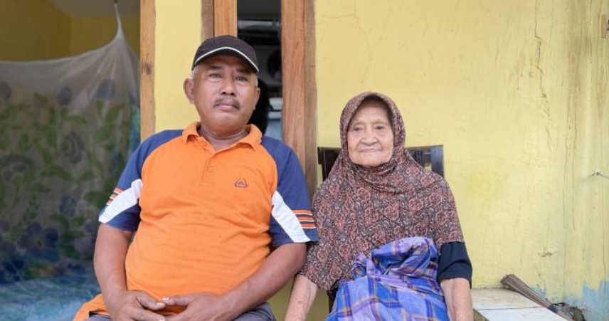 Rumah Tidak Lagi Bocor, Lansia 90 Tahun Bersyukur Rumahnya Direhabilitasi Disperkimtan Kota Tangerang